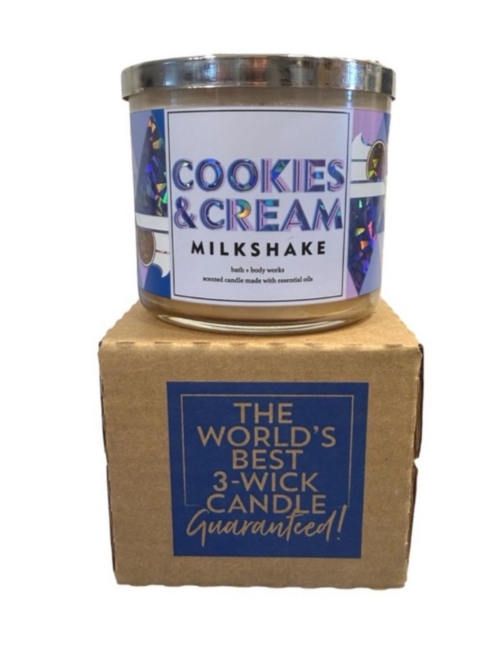 Cookies and Cream Milkshake Candle